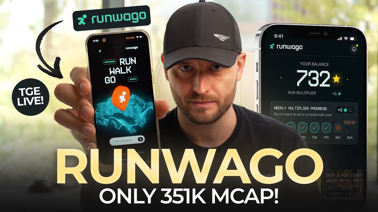 🚨RUNWAGO = StepN 2.0, but sustainable? Insane micro cap!