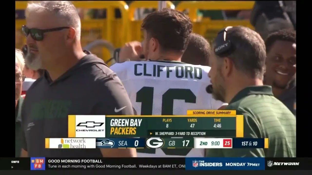 Taylor Elgserma #19 QB Green Bay Packers 23 August 2025