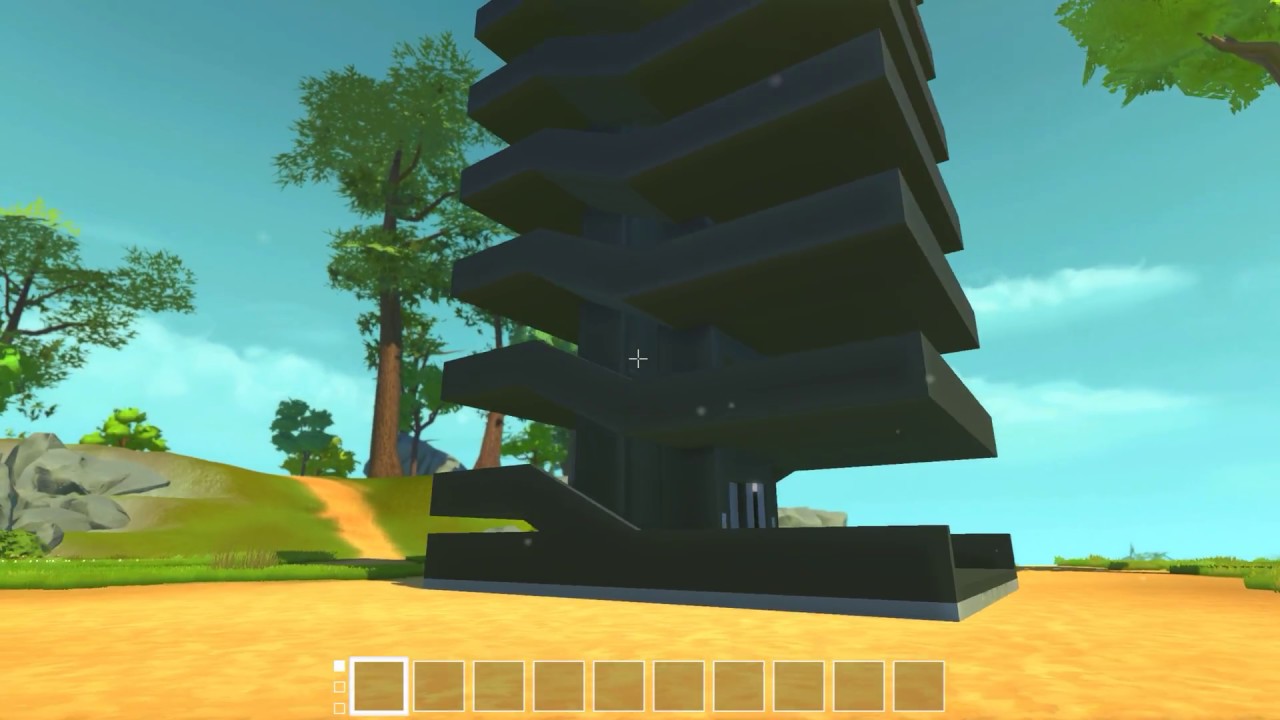Scrap Mechanic - A Real Elevator. 10 Floors (Лифт. 10 Этажей)
