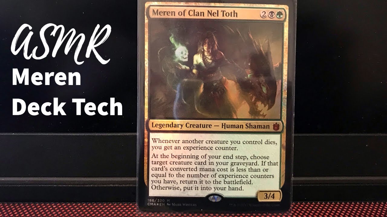 ASMR: Meren Commander Deck Tech ☠️ (Soft Spoken)