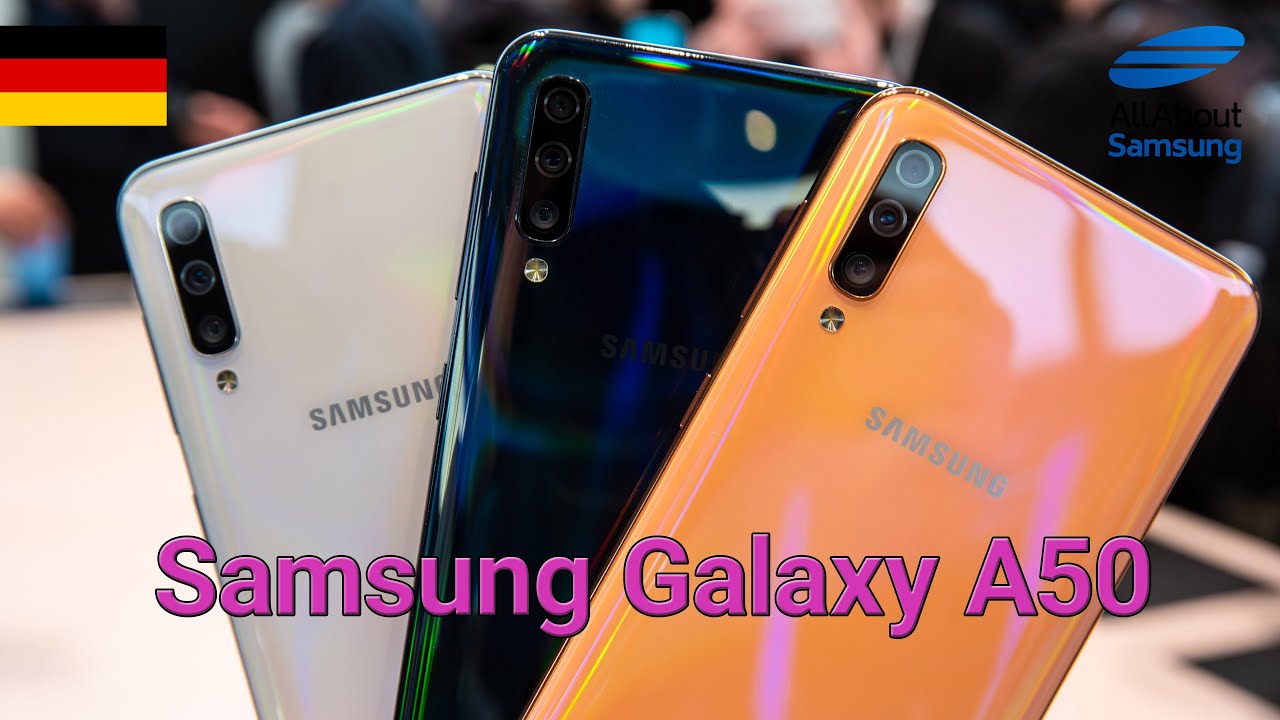 Samsung Galaxy A50 Hands On deutsch 4k