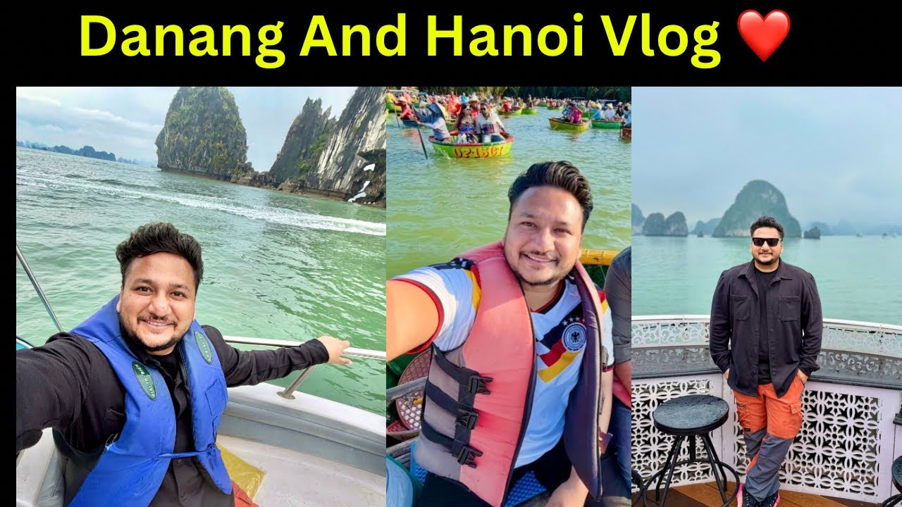 Vlog Part 2 - Ultimate Fun In Vietnam 🇻🇳❤️ ( 1st International Trip )  