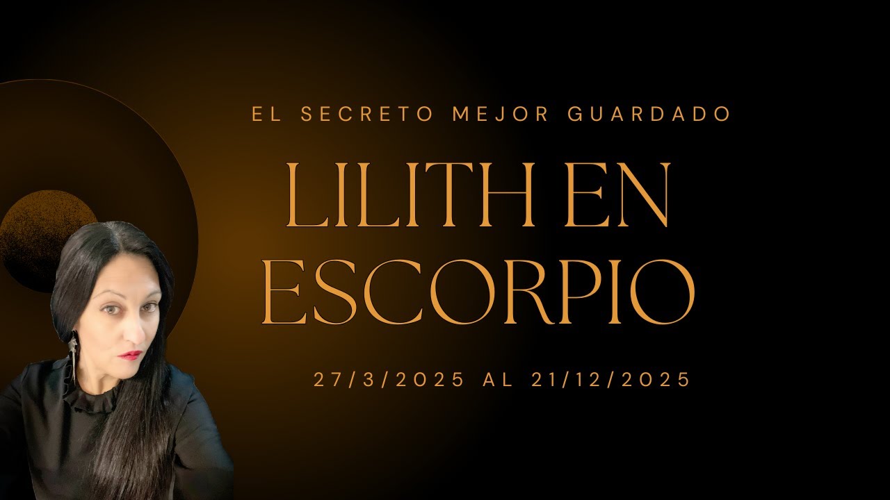 LILITH EN ESCORPIO