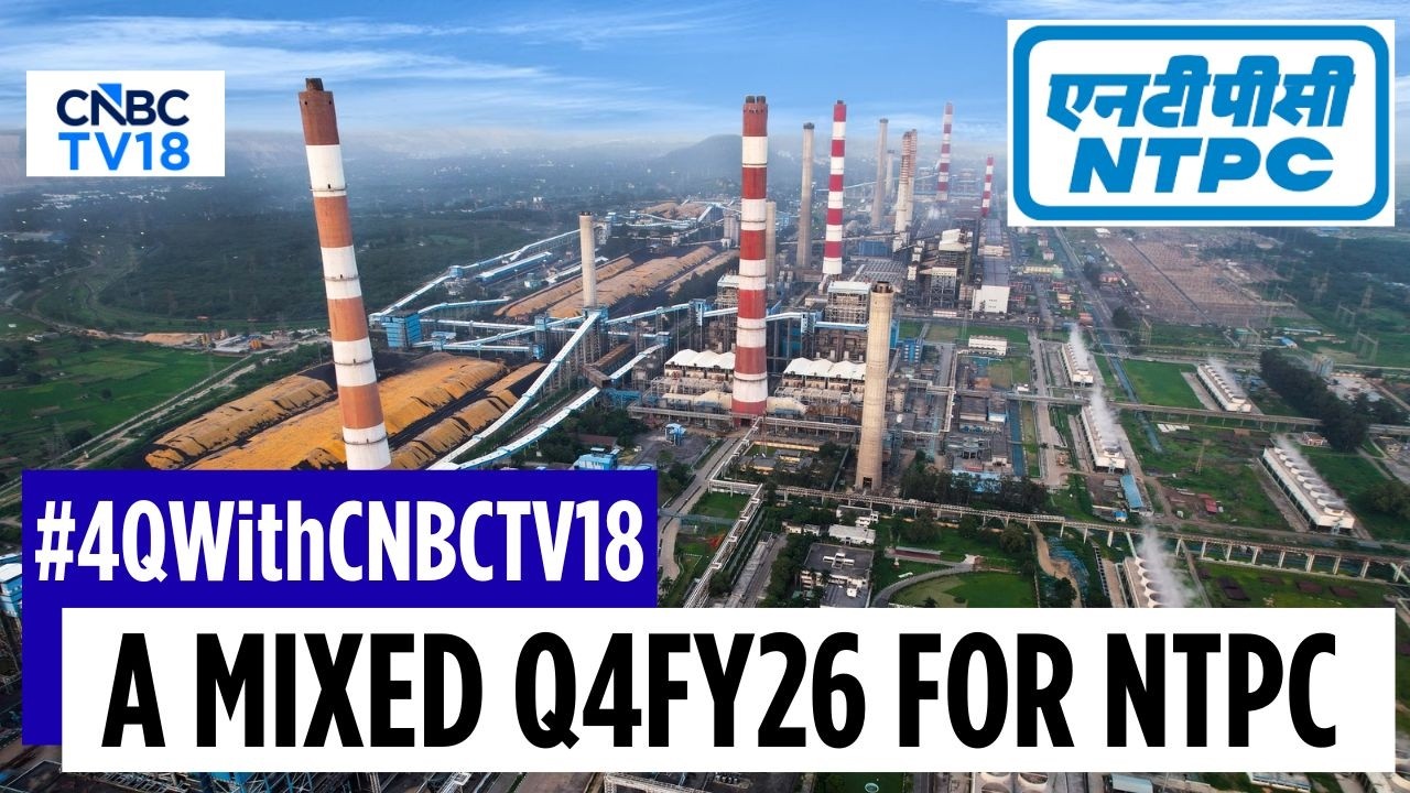 Финансовые результаты NTPC за 4 квартал: выручка падает, а EBITDA и маржа EBITDA растут | CNBC TV18