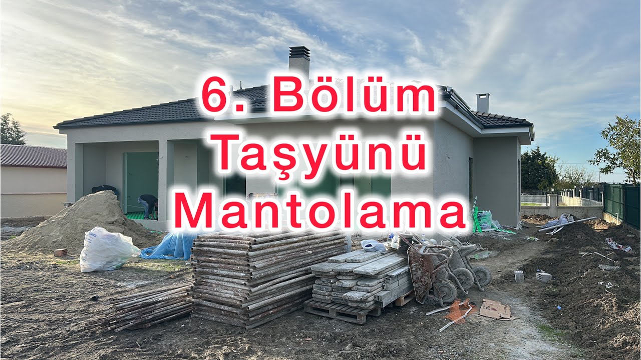 Dış Cephede Taşy&uuml;n&uuml; Mantolama ve &Ccedil;izgi Dokulu Dekoratif Sıva - T&uuml;m Detaylar Burada