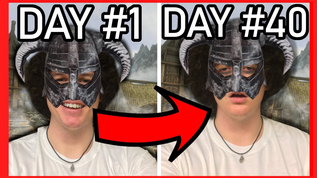 I Was the First Person to Beat Skyrim's Hardest Challenge.