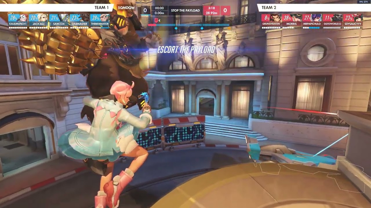 Overwatch VOD Review Plat Kiriko Circuit Royal