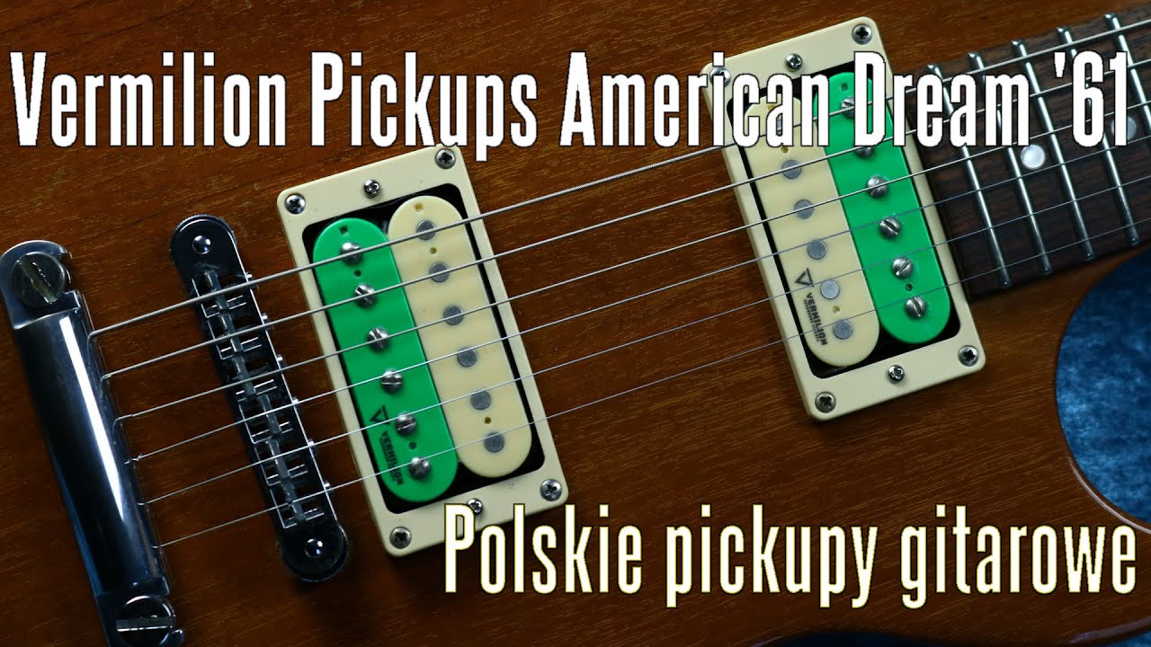 Vermilion Pickups American Dream '61 - polskie przetworniki w Gibsonie Les Paul Special - FOG