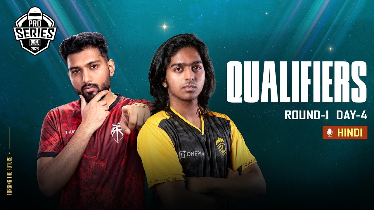 [HINDI] BMPS 2026 | Group A & D | Round 1 - Day 4 #BGMILIVE