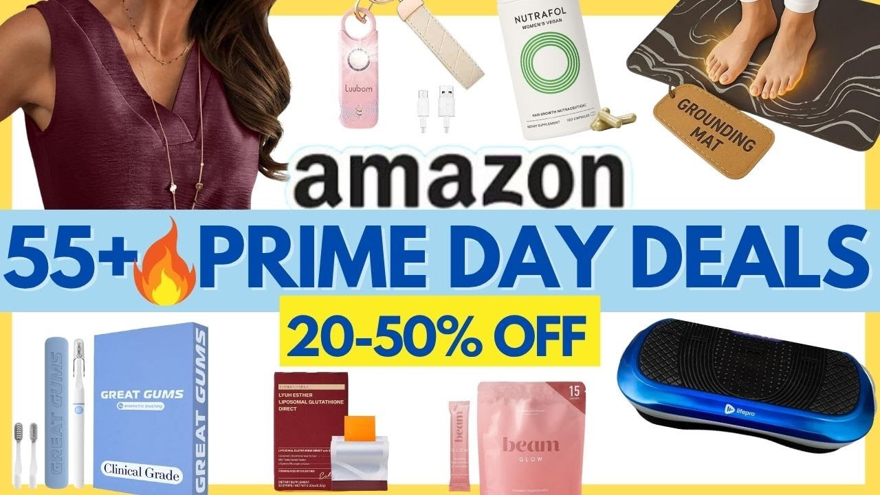 BEST 55+ Amazon PRIME DAY 2025 Deals You Can't Miss &ndash; Up to 50% Off!