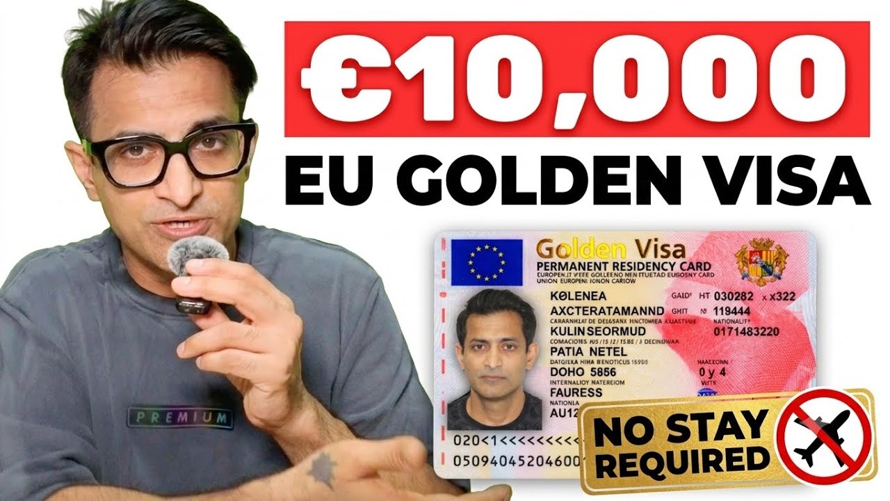 3 Golden Visas Under &euro;10,000 &mdash; No Stay Required