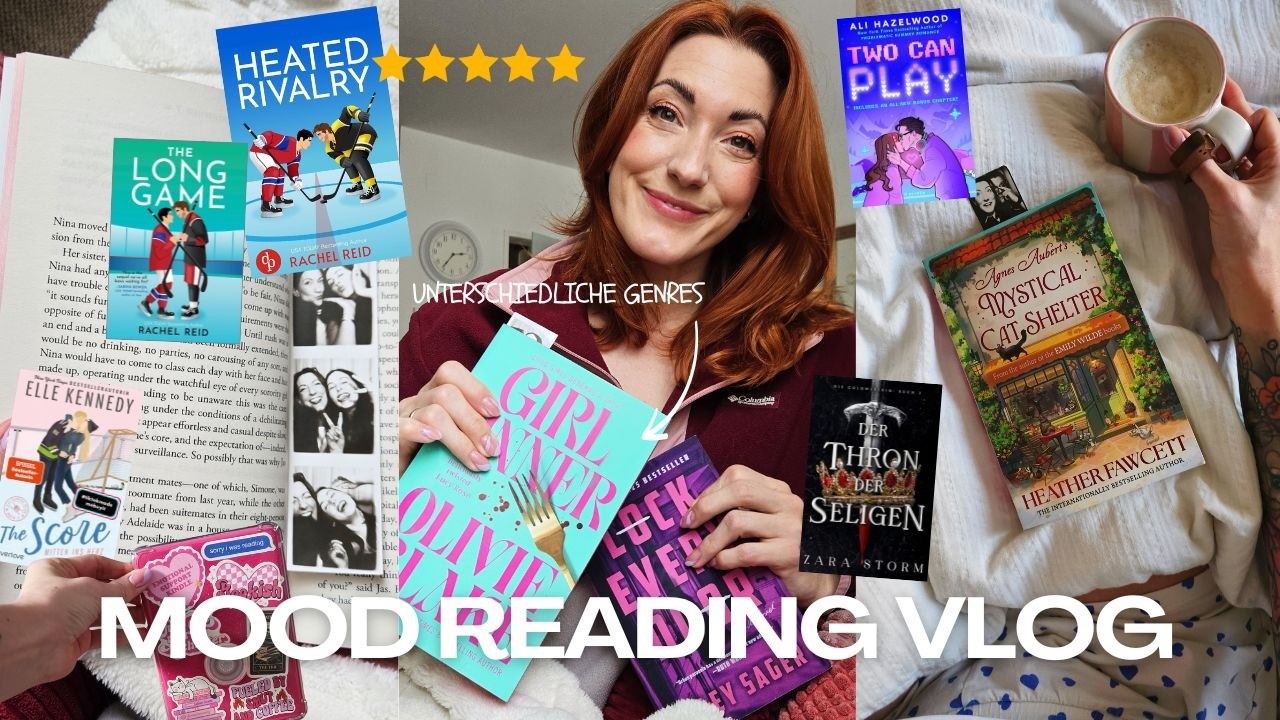 Mood Reading für eine Woche: Heated Rivalry 🔥 Dark & Cozy Fantasy, Thriller & Romance