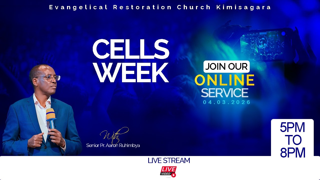 🔴 LIVE | CELLS WEEK | 04/03/2026 | Senior Pr. Aaron Ruhimbya