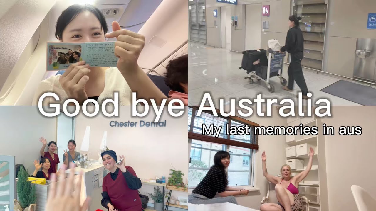 [🇦🇺호주|vlog] 안녕, 호주! (+게이축제) Take care! 👋🏻