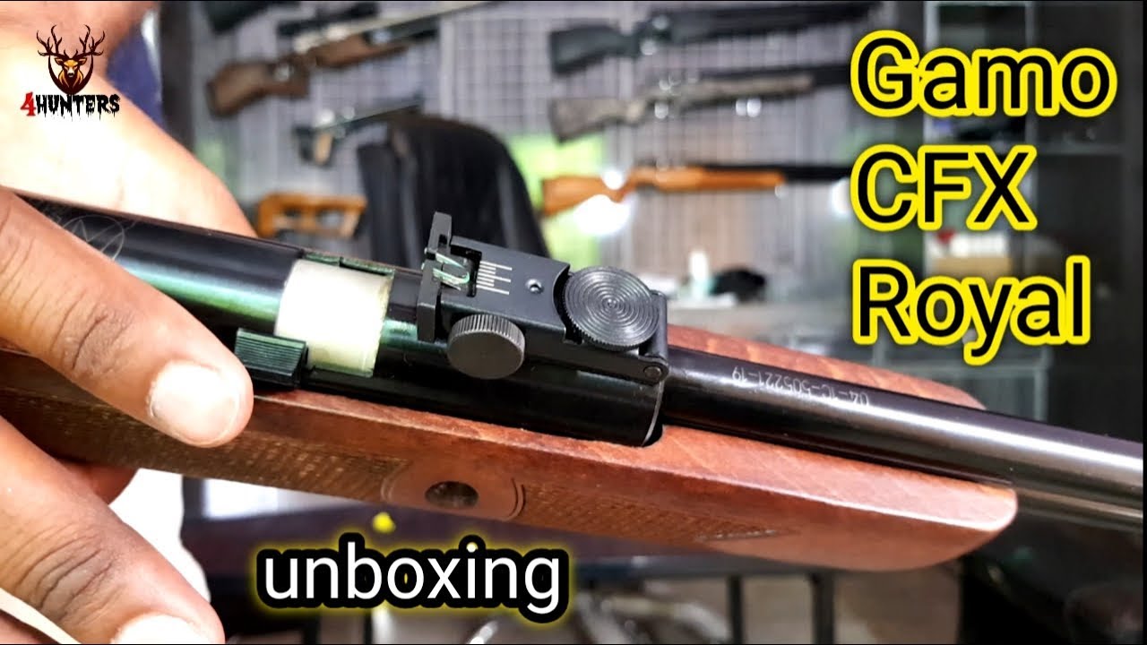 (new) Gamo CFX Royal underleaver spring power airgun unboxing in urdu