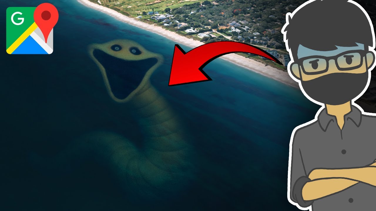 PENAMPAKAN CACING BESAR ALASKA DI GOOGLE EARTH