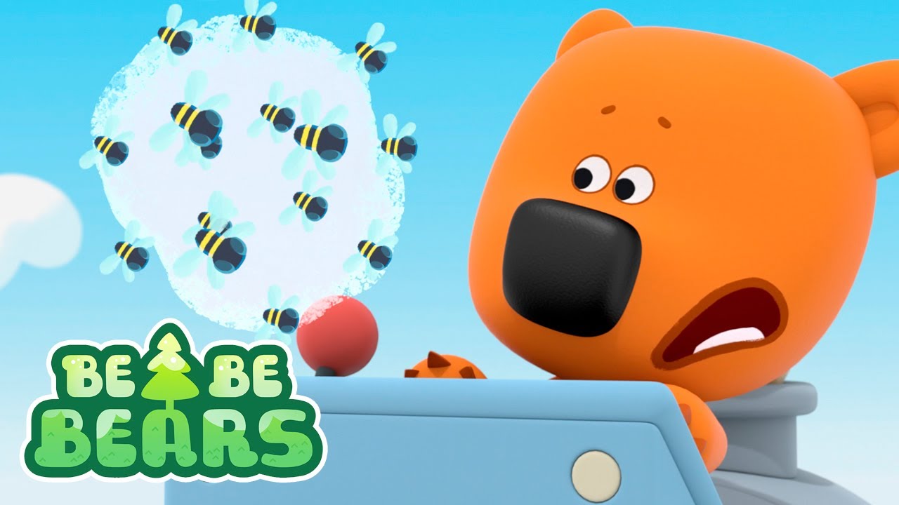 Be Be Bears 🐻‍❄️🐻 Uma História Melosa (episódio 13) | Desenhos para crianças
