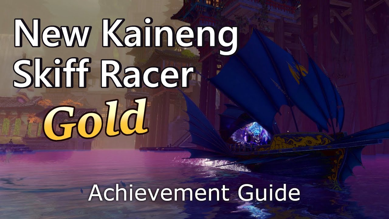 New Kaineng Skiff Racer: Gold - Achievement Guide - Guild Wars 2 | JessTheStardustCharr