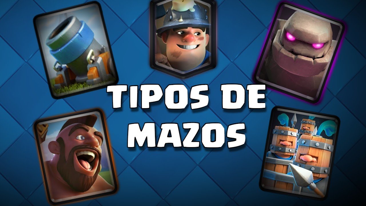 Todos los TIPOS DE MAZOS en Clash Royale