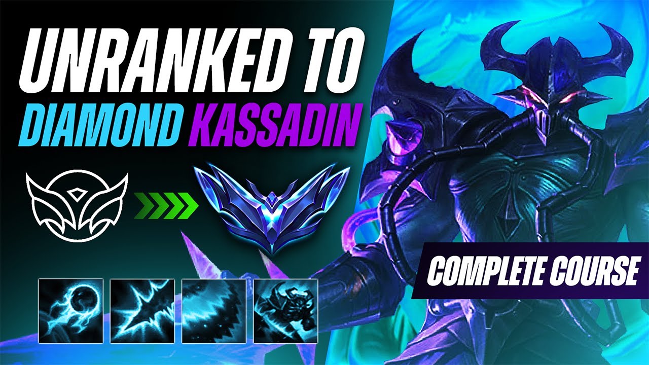 THIS VIDEO WILL GET YOU TO DIAMOND AS KASSADIN | SEASON 15 GUIDE