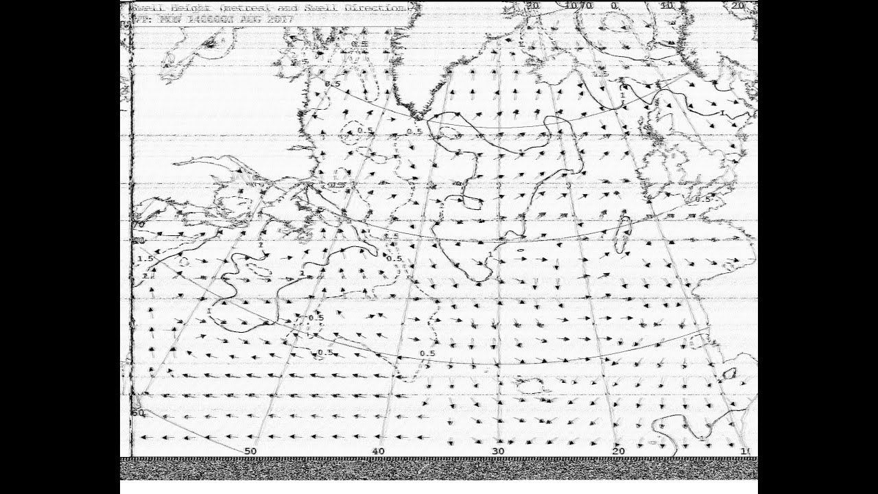 HF Weather Fax Being Received