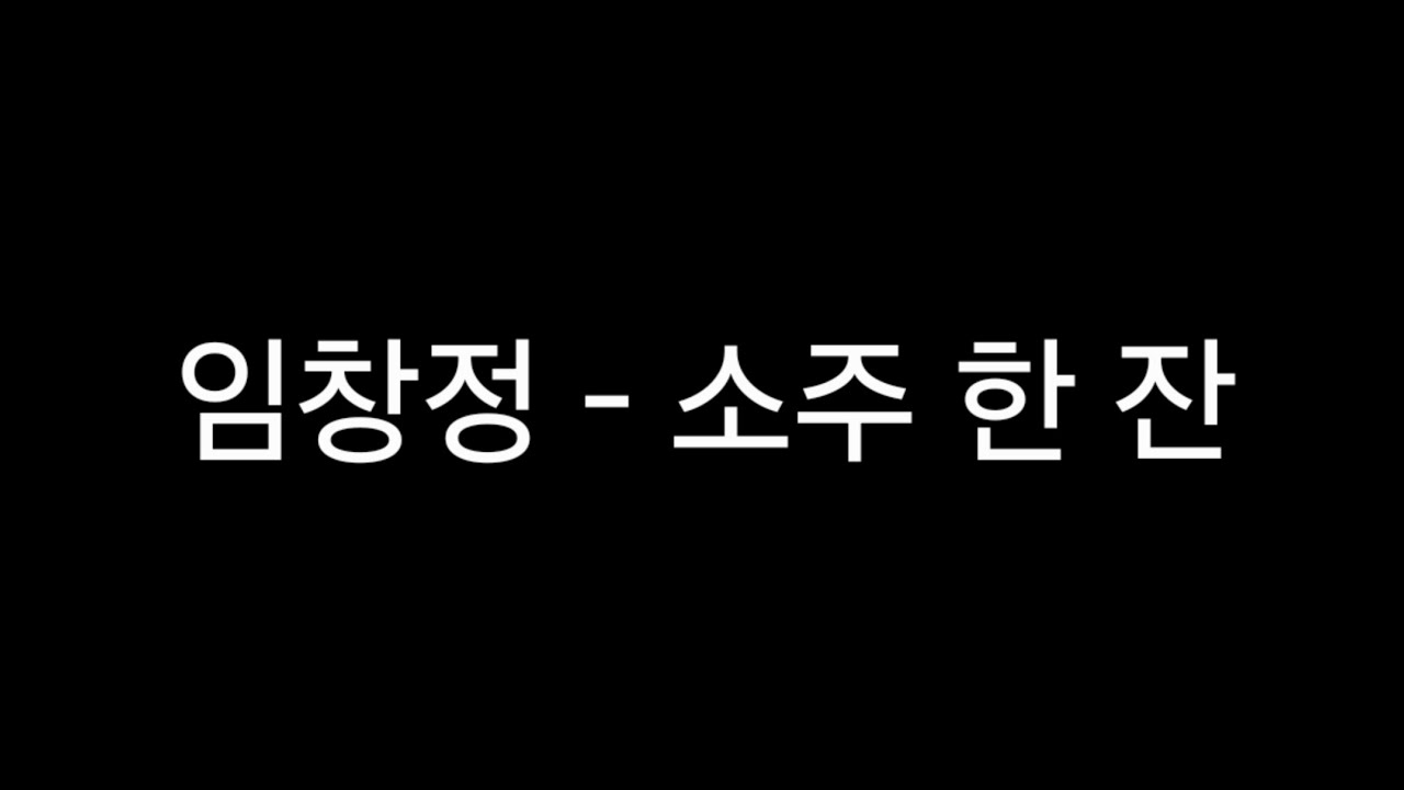 임창정 - 소주 한 잔(풀영상) #일반인 노래방 #원키