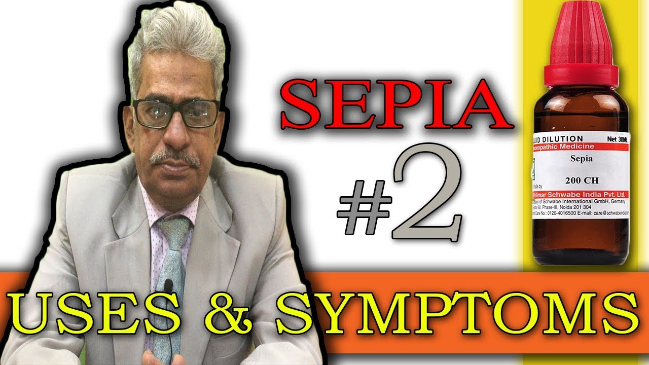 Sepia in Hindi (Part 2) - Uses & Symptoms by Dr P. S. Tiwari