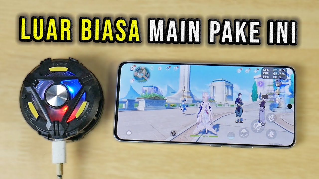 Wow Banget + Fan cooler GT29 ! POCO X6 Pro Test Genshin Impact Gameplay Highest Lancar Stabil 60 FPS