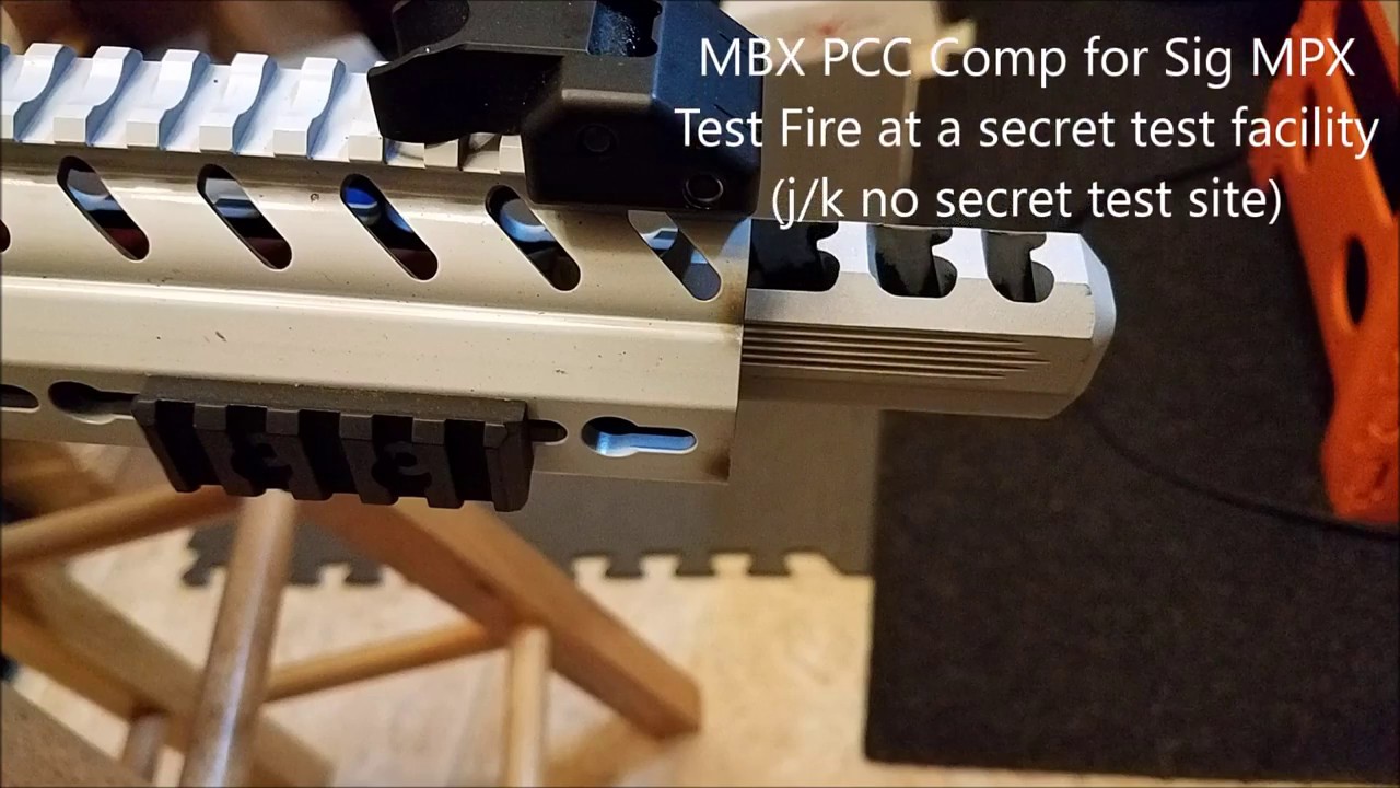 MBX PCC Comp for Sig MPX Test Fire