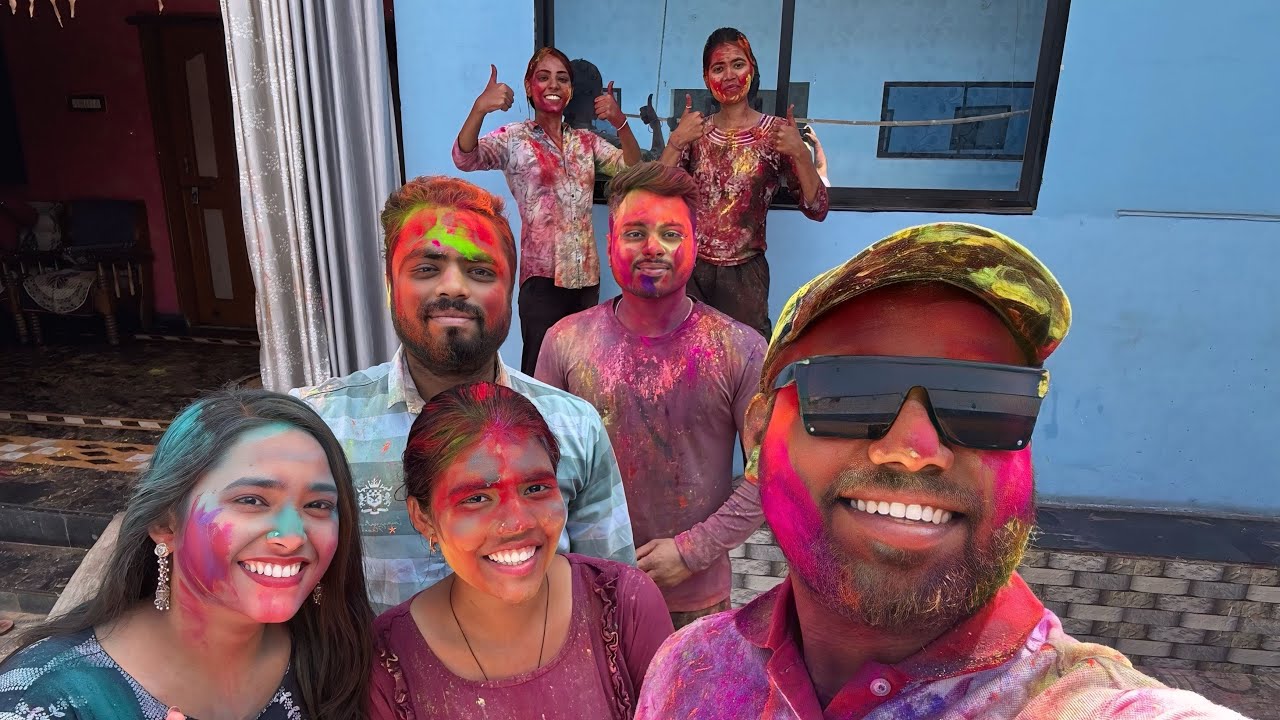 HOLI 2026  VLOG | ENJOYING HOLI WITH FRIENDS | VENOM VLOGS | MANA BASTI