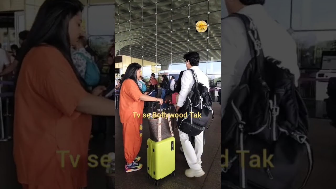 Bhabhi ji Ghar per hai,Asif Shaikh, Rohitash Gaur, Casting Director Abhishek Arora Airport #youtube