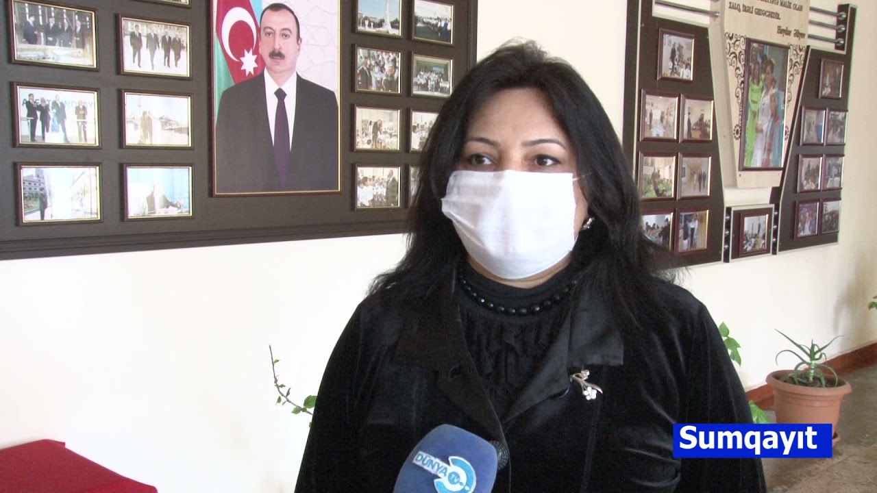 Sumqayıt şəhər 17 nömrəli məktəb dezinfeksiya olunub.27.03.2021