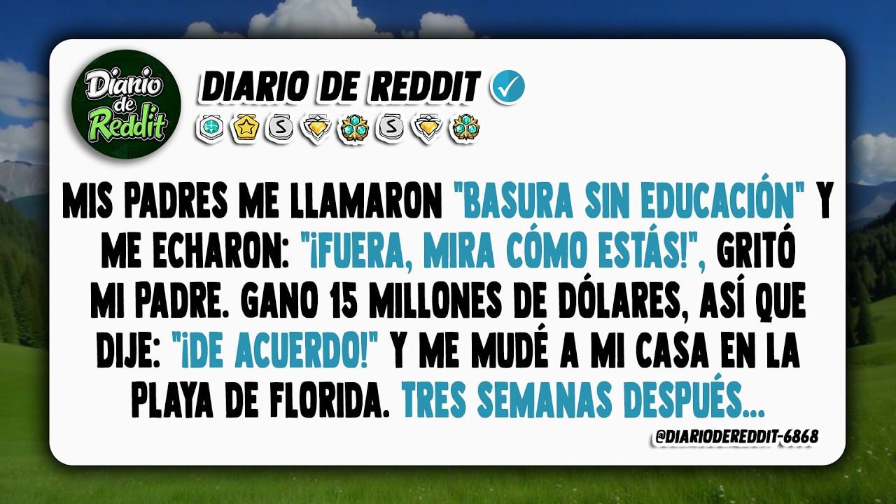 Creé un negocio de 15 millones de dólares, mantuve a mi familia - y entonces mi padre dijo: 