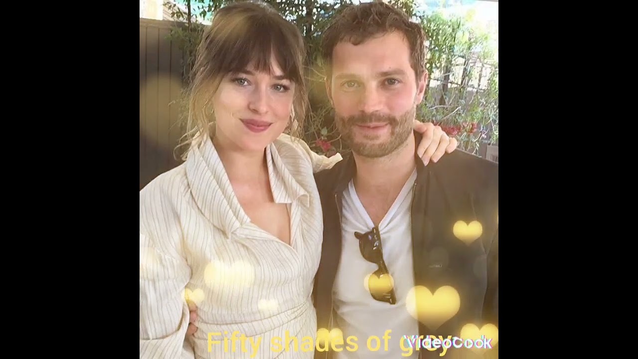 Fifty shades of grey. They was good together on set.🙂