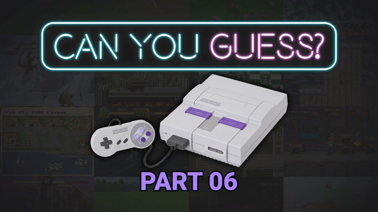 SNES Quiz – How Many Classic Games Can You Guess? (Part 06)
