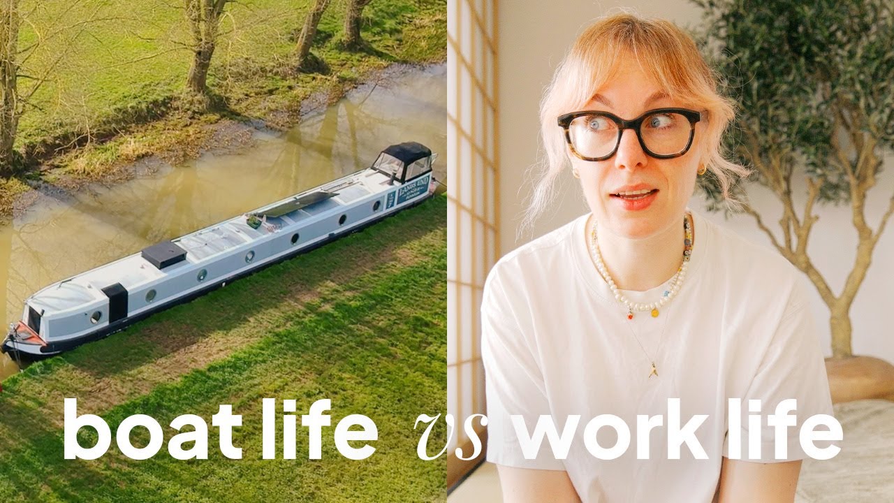 how I make WORK work • living on a narrowboat