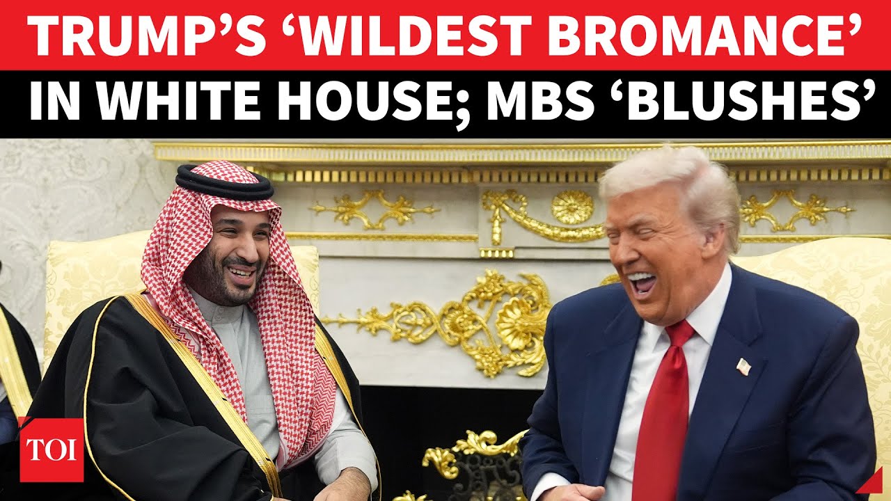 Trump-MBS Caught LOL&rsquo;ing In White House; When Diplomacy Turns To Dude-macy On Cam