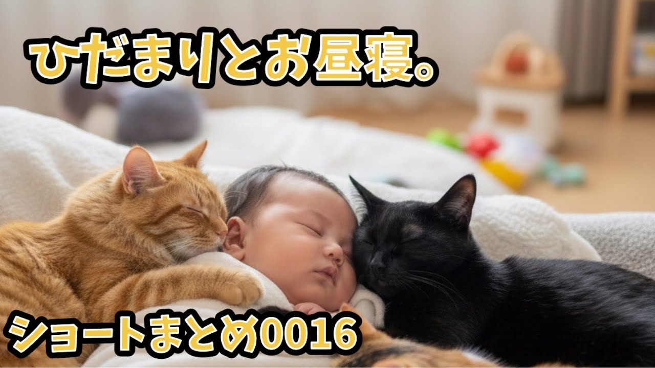 そっと流れるやさしさ🍃赤ちゃんと犬の癒しショートまとめ｜GoodSleep #0016