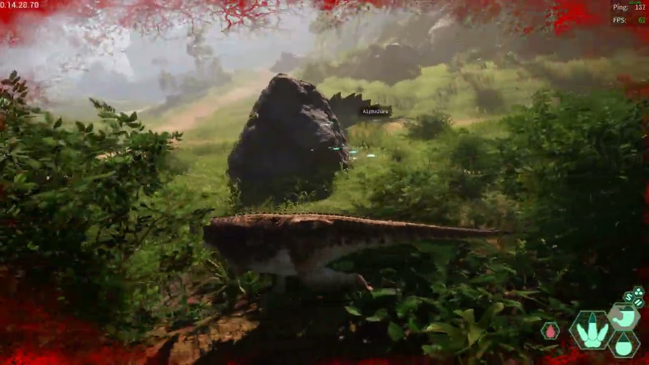 Taking on another Giant! Ceratosaurus Gameplay The Isle