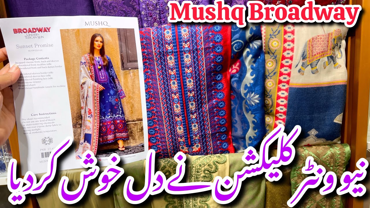 Mushq Winter Collection 2025||Broadway Winter Collection Detailed Review #Mushq #sale 