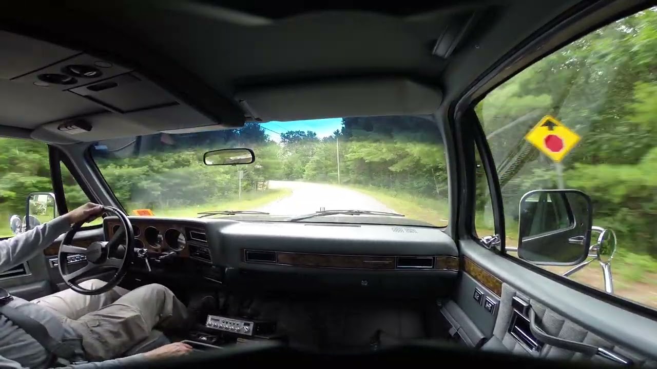 Test driving a 1990 Suburban