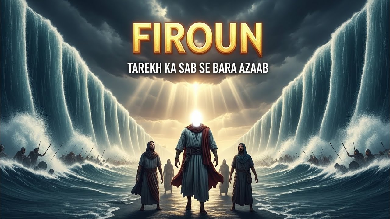 Tareekh Ka Sab Se Bara Azaab | Firaon Ki Tabahi/Samandar K Phatny  Sab Se Bara Mojza