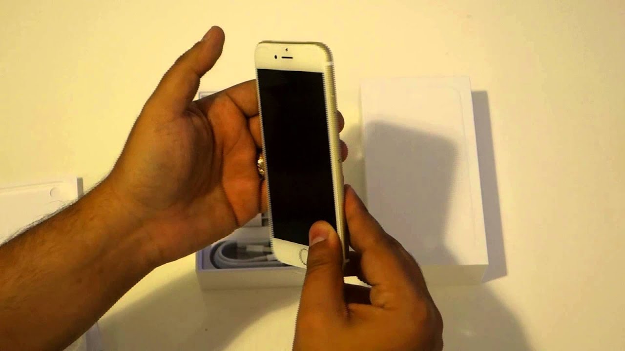 Apple iPhone 6 (Gold 128GB) Unboxing