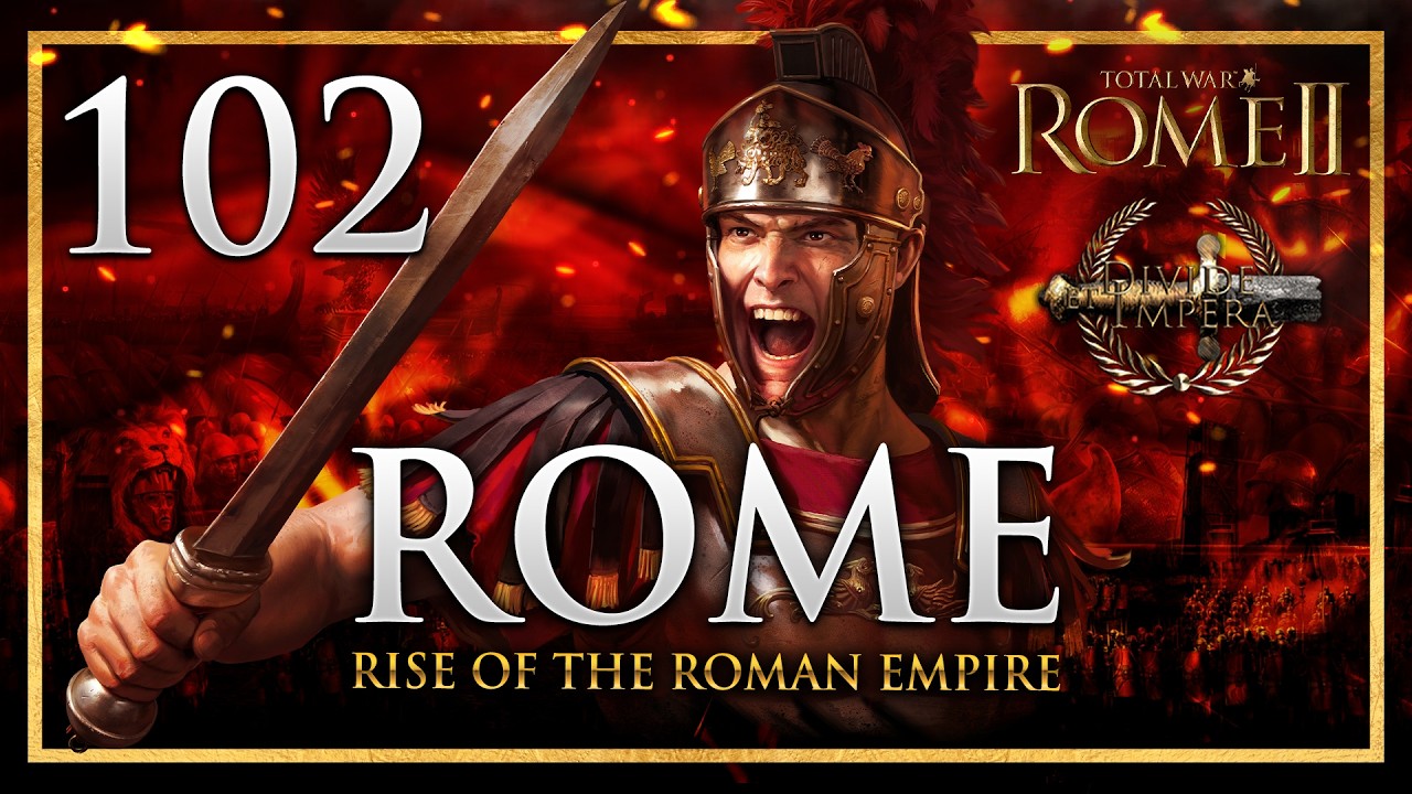 THE ULTIMATE ROME TRAP IS SET! Total War: Rome 2 Divide Et Impera Mod Rome Campaign #102