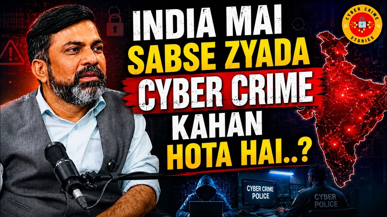 Where Does Most Cyber Crime Happen in India..? | Cyber Crime | Cyber Security | Cyber Crimes