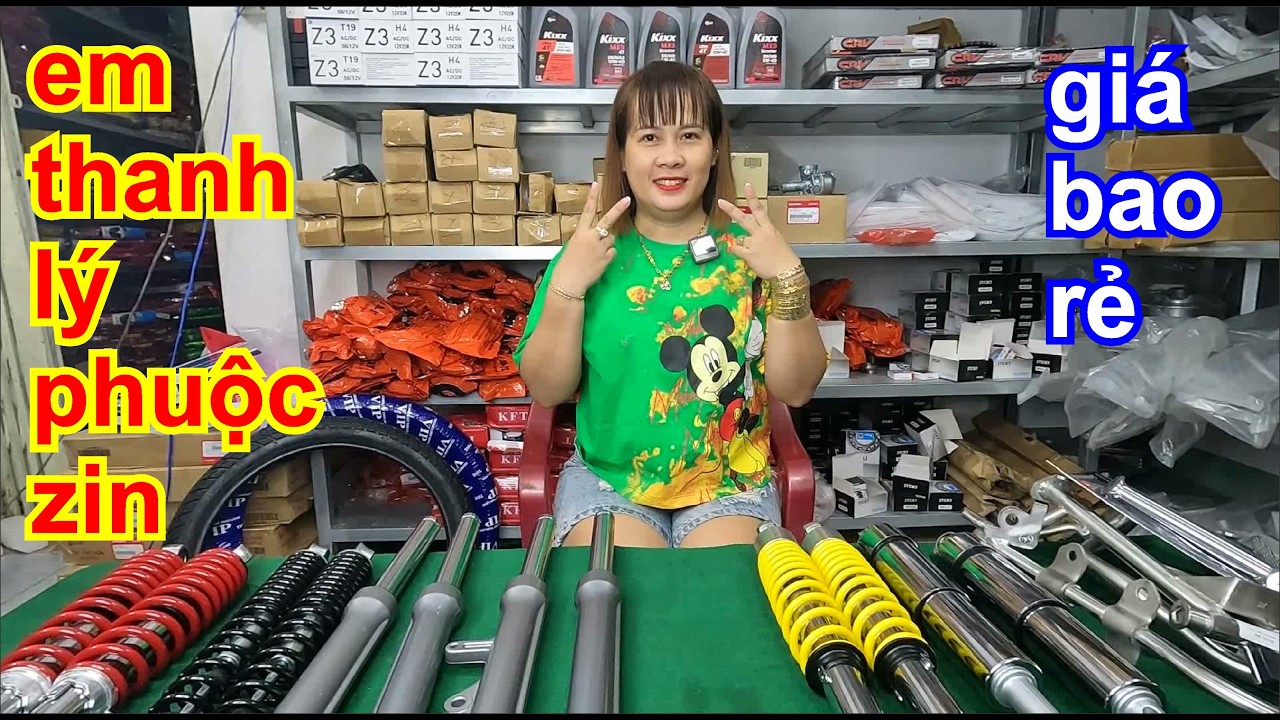 em thanh lý ít phuộc zin giá rẻ cho cả nhà mình nhé em bao ship cod toàn quốc