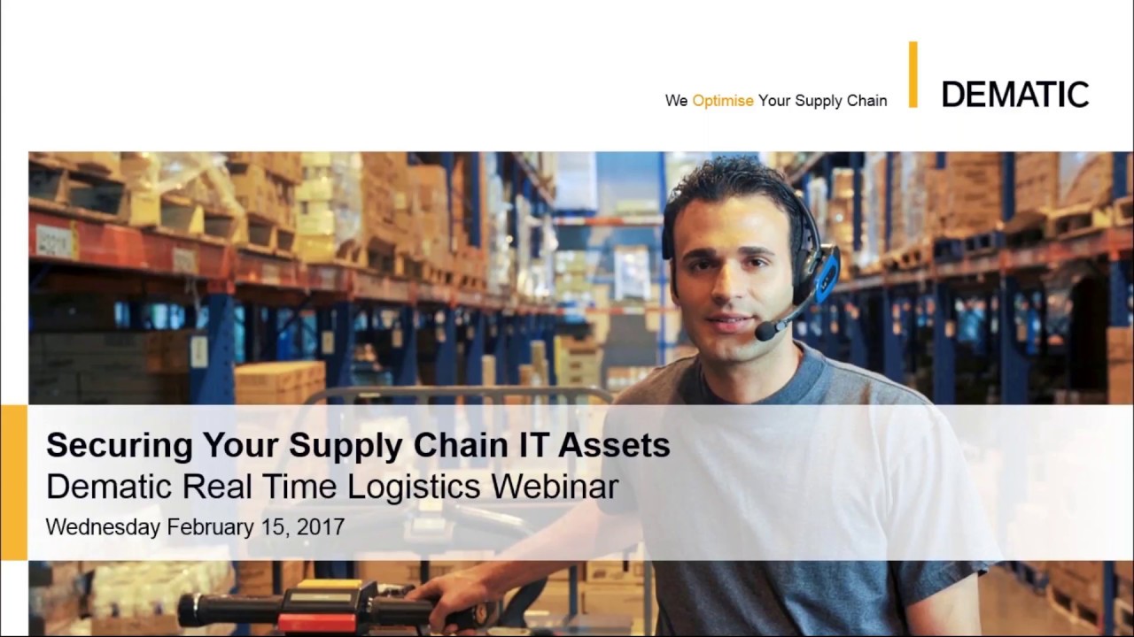 Dematic Webinar: Securing your supply chain IT assets with Apex Technologies