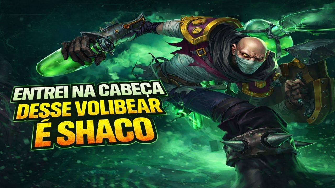 NEM O TOP É O JUNGLE FORAM CAPAZES DE ME PARAR! SINGED VS VOLIBEAR
