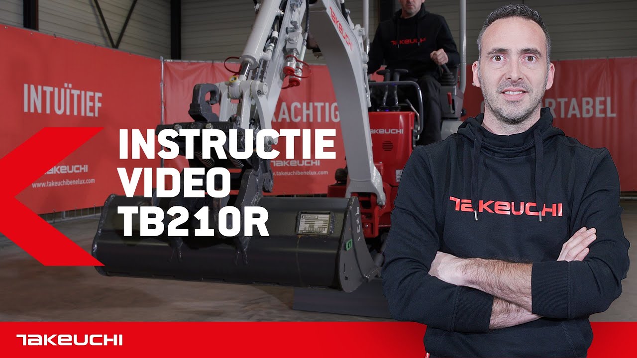 Takeuchi TB210 R - INSTRUCTIE NEDERLANDS - Takeuchi Benelux