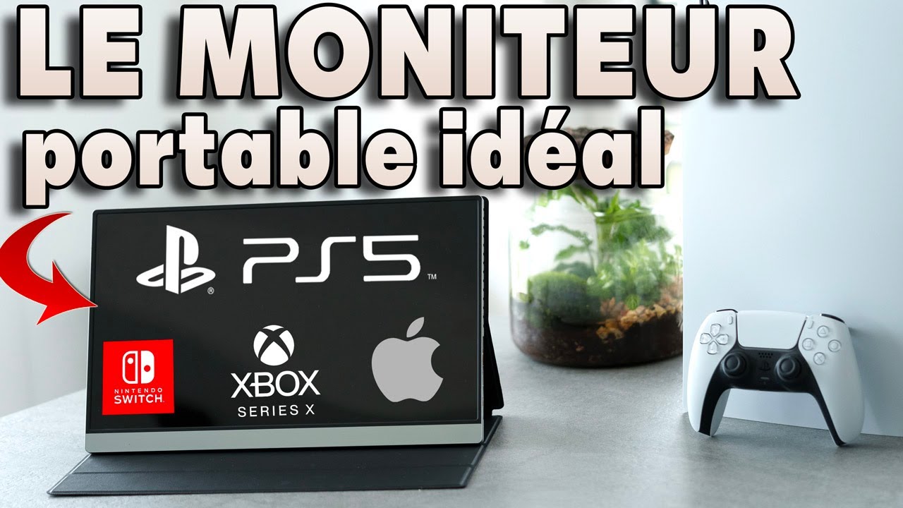 Cet Ecran Portable sait tout faire SWITCH PS5 MAC ou PC c'est le plus complet AOSIMAN 156FCC